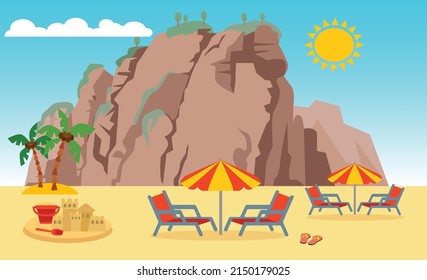 This summer, don't forget to relax at the sea.