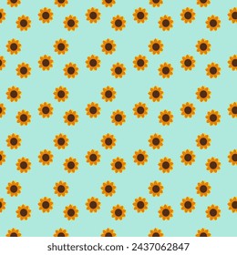 This is sun flowers pattern background