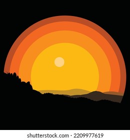 este es el fondo del amanecer fácil