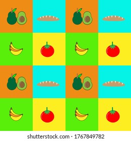 This super food icon is perfect for wallpapers, restaurants, fitness centers, fruit shops, elementary schools, or even health food-themed events