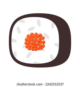 This is a sushi roll, asian food