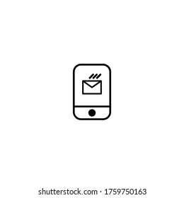 
This is a symbol or icon describing send email