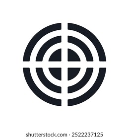 Esta es una línea de icono de símbolo. Es una Ilustración vectorial.