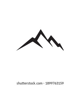 this symbol mountain simple and modern style