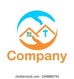 this is a symbol or vector for a house of worship