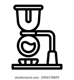 This Syphon icon is suitable for coffee, coffee shop, beverage, etc.