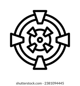 Este es el icono de destino
iconos en el estilo de borde y píxel perfecto
Este es uno de los iconos del conjunto de iconos con el tema Desarrollo