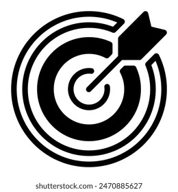 Dieses Target-Symbol eignet sich für Finanzberatung, Buchhaltung, Wirtschaft usw.