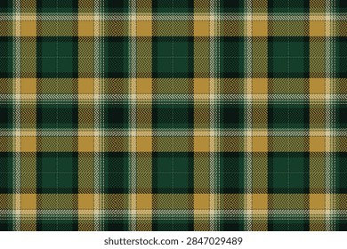 This tartan plaid textile pattern combines Black and Teal into a Traditional sett. The pattern is built from a repeating half-sett that reflects into a full, tileable sett. A versatile choice for clothing lines, accessories, and interior textile projects. Comes as a high-resolution seamless tile, ready for immediate commercial use.