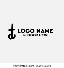 this is TDA letter logo design
