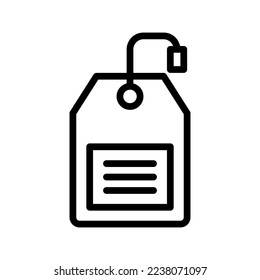 this is a tea bag icon
icon with outline and pixel perfect style
this is one of the icons from the icon sets with Cafe theme