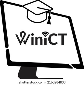 This is a technology logo. Women are currently less likely than men to use or own digital technologies, with gaps larger among youth. ICT improves the quality of information.