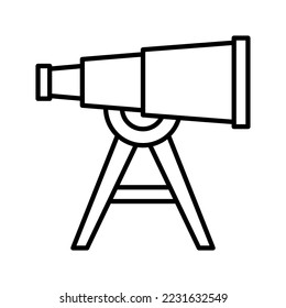 this is a telescope icon
icon with outline and pixel perfect style
this is one of the icons from the icon sets with Astronomy theme