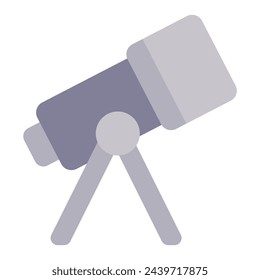 This Telescope icon is suitable for Education, school, university, etc.