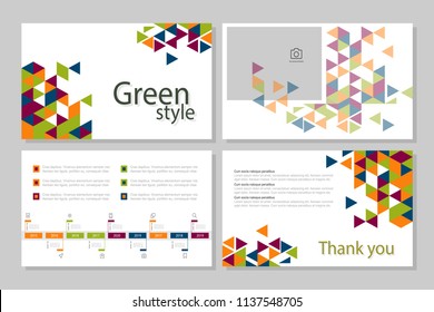 This template is the best as a business presentation, used in marketing and advertising, flyer and banner, the annual report. Elements on a dark grey background