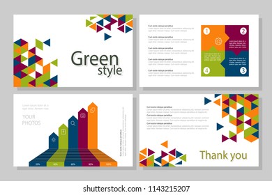 This template is the best as a business presentation, used in marketing and advertising, flyer and banner, the annual report. Elements on a dark grey background