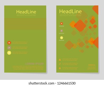 This template is the best as a business presentation, used in marketing and advertising, flyer and banner, the annual report.