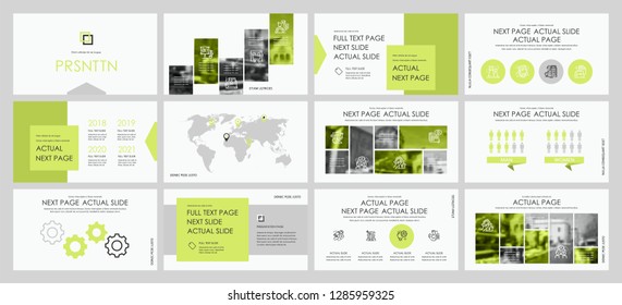 This template is the best as a business presentation, used in marketing and advertising, flyer and banner, the annual report. Grey and black elements on a dark grey background

