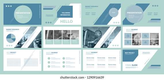 This template is the best as a business presentation, used in marketing and advertising, flyer and banner, the annual report. Grey and black elements on a dark grey background

