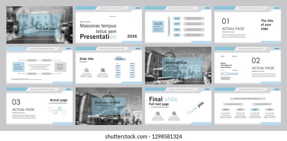 This template is the best as a business presentation, used in marketing and advertising, flyer and banner, the annual report. Elements on a dark grey background