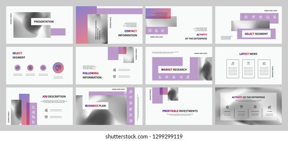 This template is the best as a business presentation, used in marketing and advertising, flyer and banner, the annual report. Grey and black elements on a dark grey background
