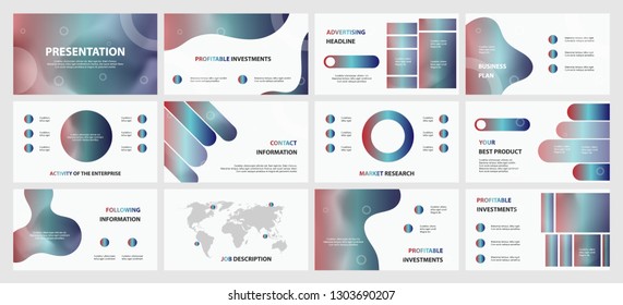 This template is the best as a business presentation, used in marketing and advertising, flyer and banner, the annual report. Grey and black elements on a dark grey background
