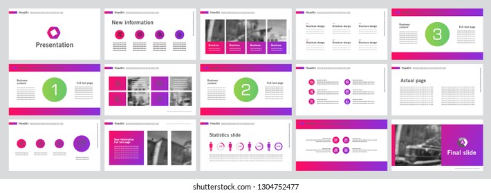 This template is the best as a business presentation, used in marketing and advertising, flyer and banner, the annual report. Elements on a dark grey background