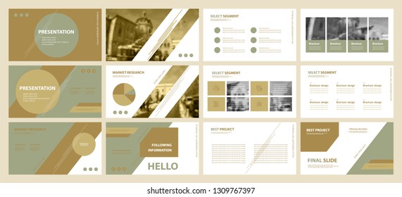 This template is the best as a business presentation, used in marketing and advertising, flyer and banner, the annual report. Elements on a dark grey background
