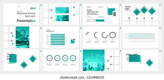 This template is the best as a business presentation, used in marketing and advertising, flyer and banner, the annual report. Elements on a dark grey background