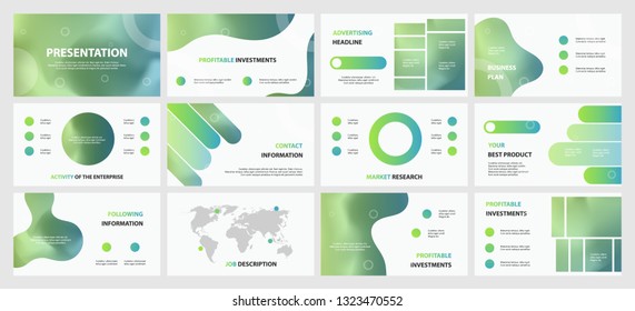 This template is the best as a business presentation, used in marketing and advertising, flyer and banner, the annual report. Grey and black elements on a dark grey background

