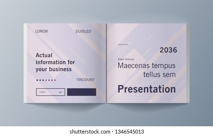 This template is the best as a business presentation, used in marketing and advertising, flyer and banner, the annual report