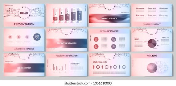 This template is the best as a business presentation, used in marketing and advertising, flyer and banner, the annual report