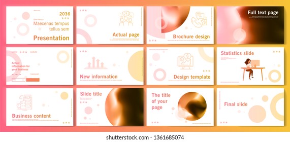This template is the best as a business presentation, used in marketing and advertising, flyer and banner, the annual report