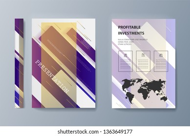 This template is the best as a business presentation, used in marketing and advertising, flyer and banner, the annual report