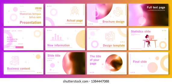 This template is the best as a business presentation, used in marketing and advertising, flyer and banner, the annual report