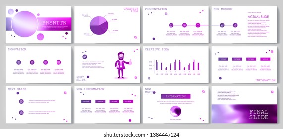 Vector Set Horizon Banners Concept Resume Stock Vector (royalty Free 