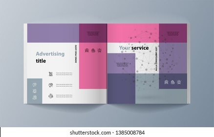This template is the best as a business presentation, used in marketing and advertising, flyer and banner, the annual report