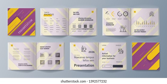 This template is the best as a business presentation, used in marketing and advertising, flyer and banner, the annual report