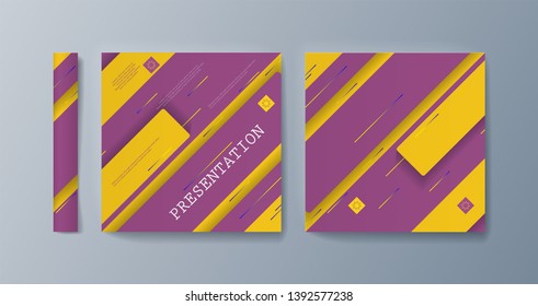 This template is the best as a business presentation, used in marketing and advertising, flyer and banner, the annual report