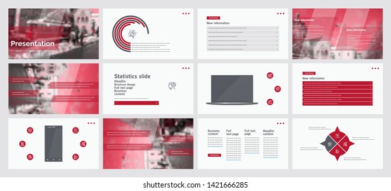 This template is the best as a business presentation, used in marketing and advertising, flyer and banner, the annual report. Grey and black elements on a dark grey background
