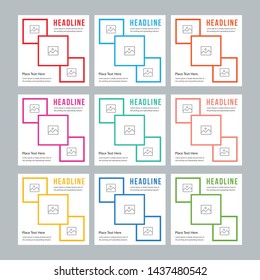This template download contains a 300 dpi  EPS Vector file and  09 Color Variations.