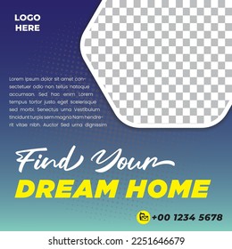 This template of real estate homes is a customizable design tool for creating professional-looking marketing materials for real estate advertisements for a real estate agent, developer, or homeowner.