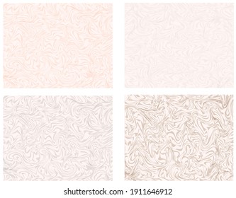 This is texture marble set beige color Marble with different color texture background vector illustration set