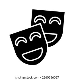 this is a theater comedy icon
icon with glyph style and pixel perfect
this is one of the icons from the icon sets with Circus theme