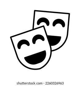 this is a theater comedy icon
icon with outline style and pixel perfect
this is one of the icons from the icon sets with Circus theme
