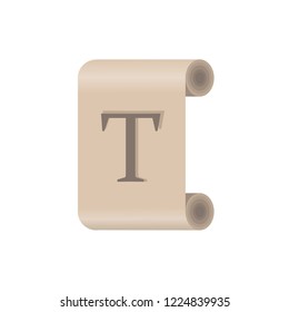 This is theatre letter vector. 