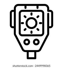 This thermal lance icon is suitable for Engineering, Machine, Technology, etc.