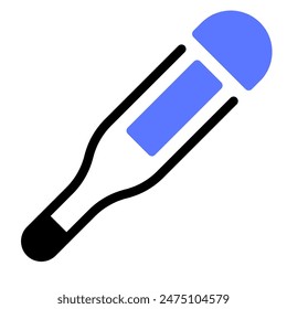 This Thermometer icon is suitable for hospital, medical, healthcare, etc.