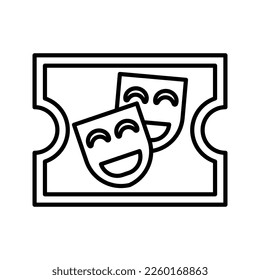 this is a ticket icon
icon with outline style and pixel perfect
this is one of the icons from the icon sets with Circus theme