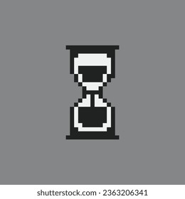 this is timer icon in pixel art with simple color and black background this item good for presentations,stickers, icons, t shirt design,game asset,logo and your project.